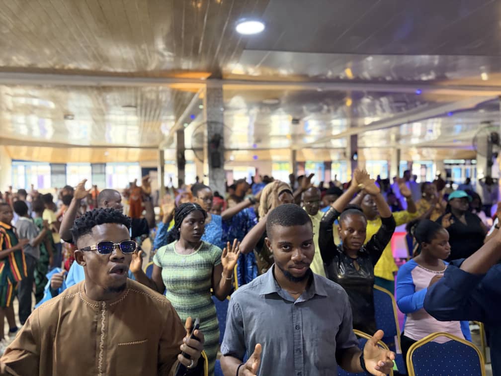 Worship at The Eagles Evangelistic Ministries International